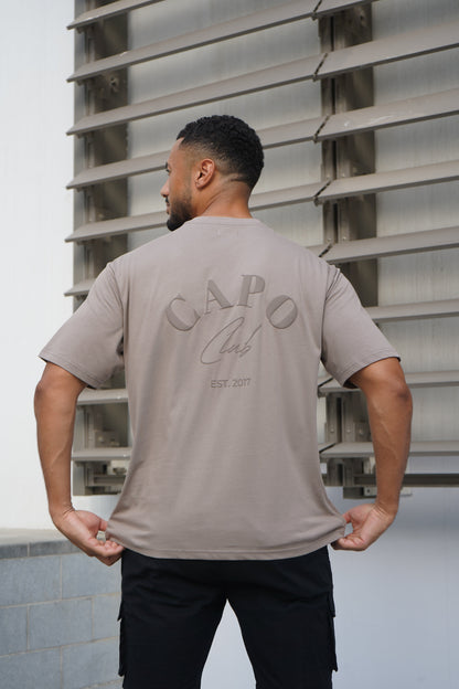 Capo Beach Club T-Shirt - Mushroom