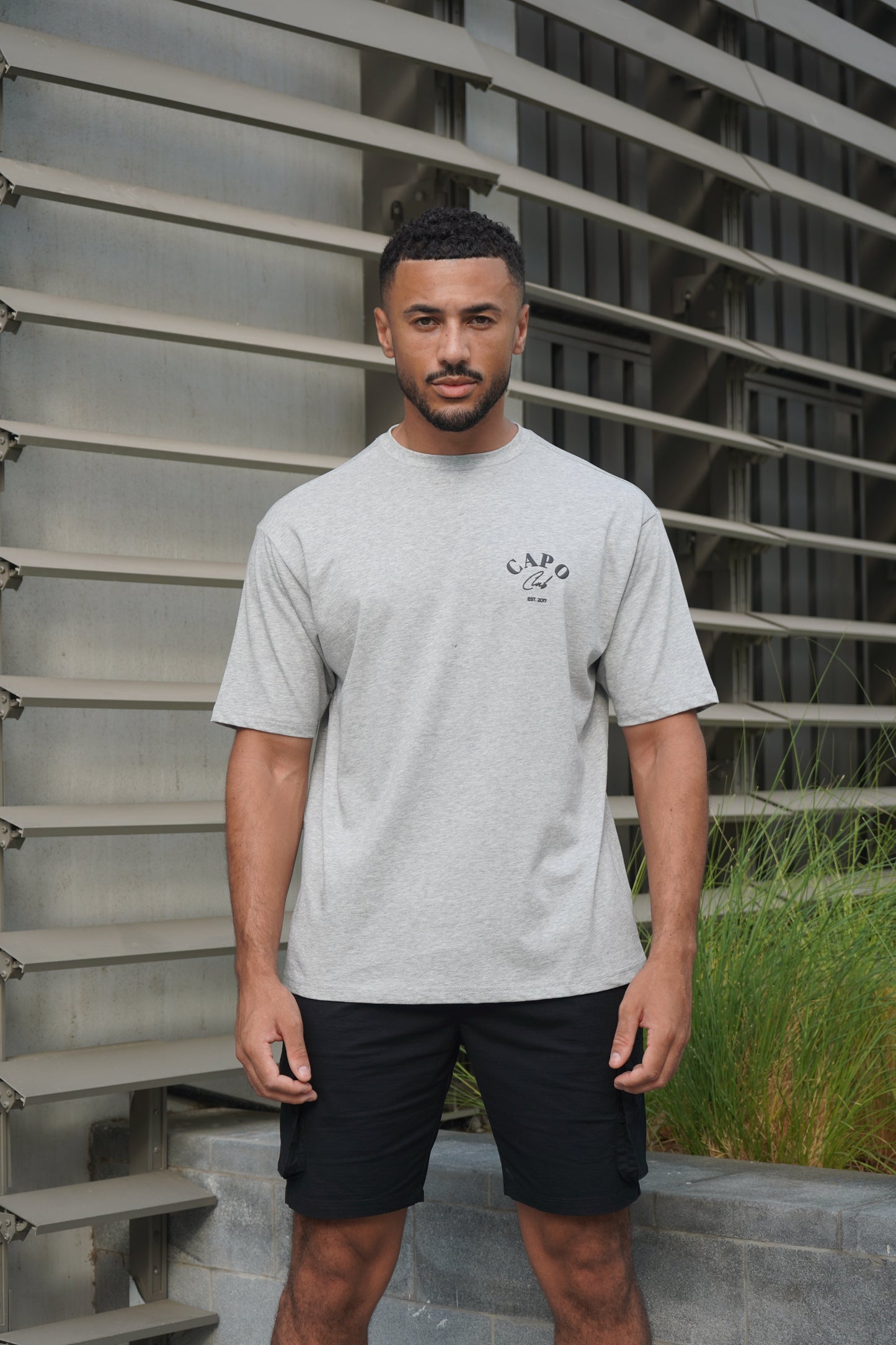 Capo Beach Club T-Shirt - Grey Marl