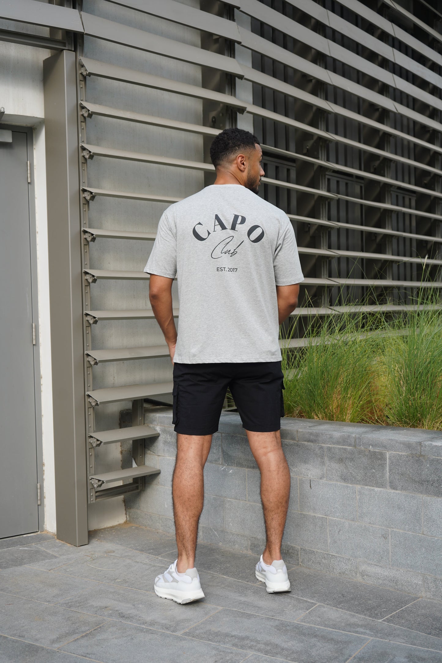 Capo Beach Club T-Shirt - Grey Marl