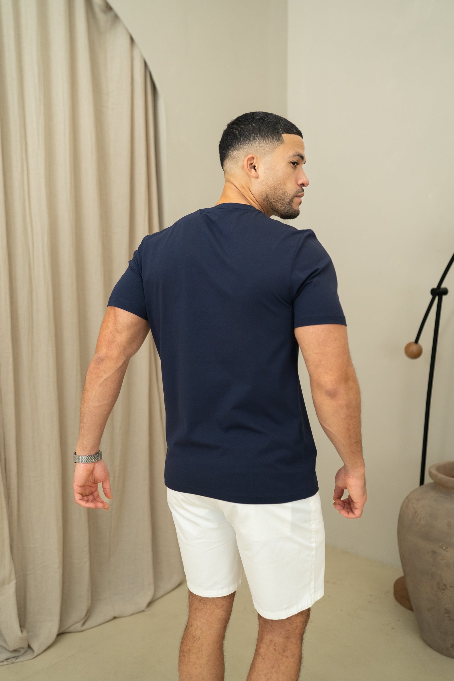 Capo Chino Side Adjuster Shorts - White