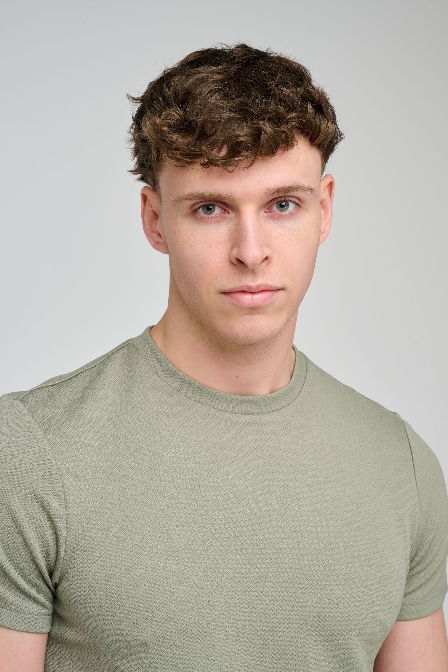 Capo Aztec Revere T-Shirt - Sage