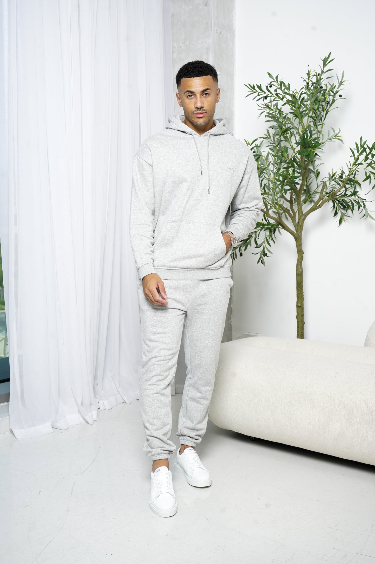 Capo Tracksuit Jogger - Grey Marl