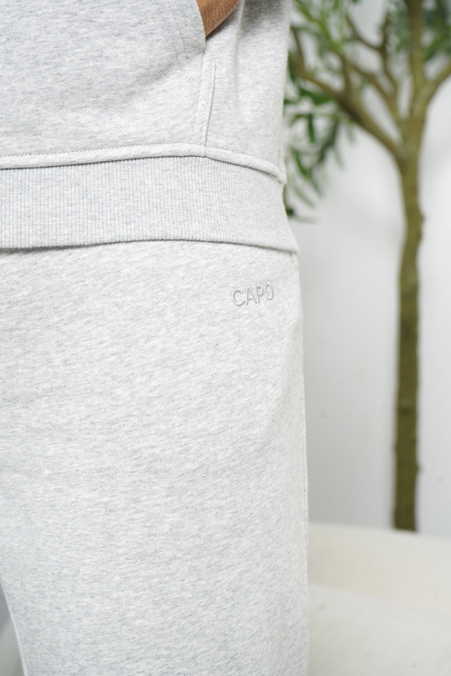 Capo Tracksuit Jogger - Grey Marl