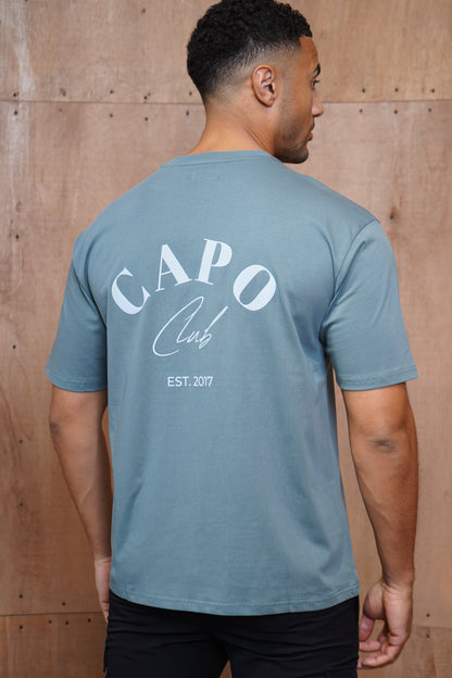 Capo Beach Club T-Shirt - Dusky Blue