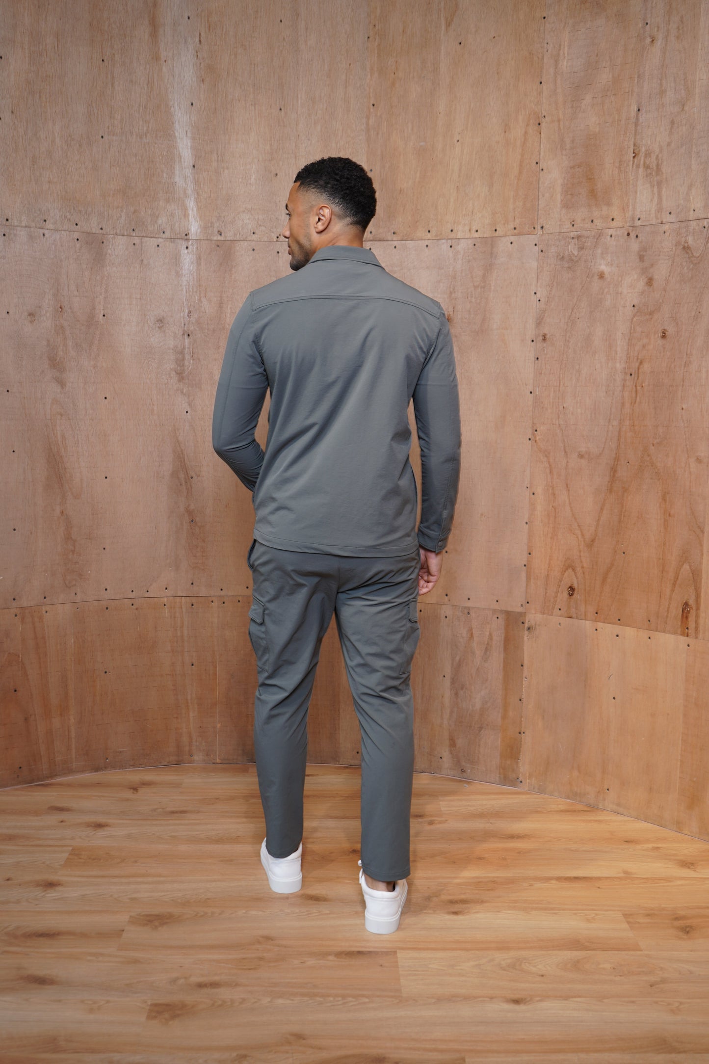 Capo Utility Overshirt - Charcoal