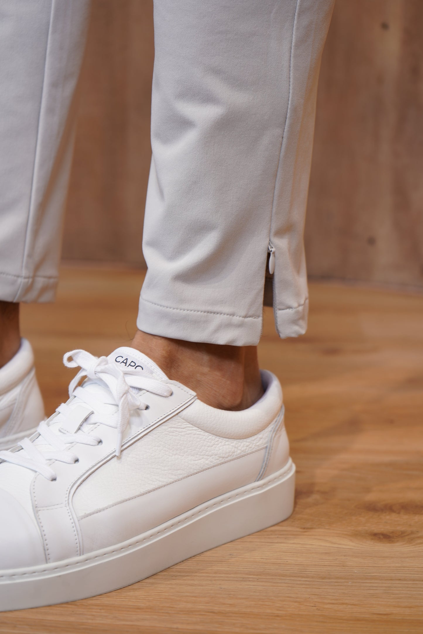 Capo Utility Regular Cargo Pants - Light Grey