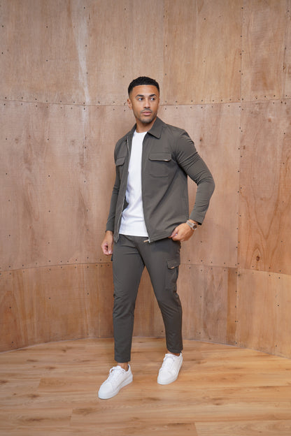 Capo Utility Overshirt - Khaki