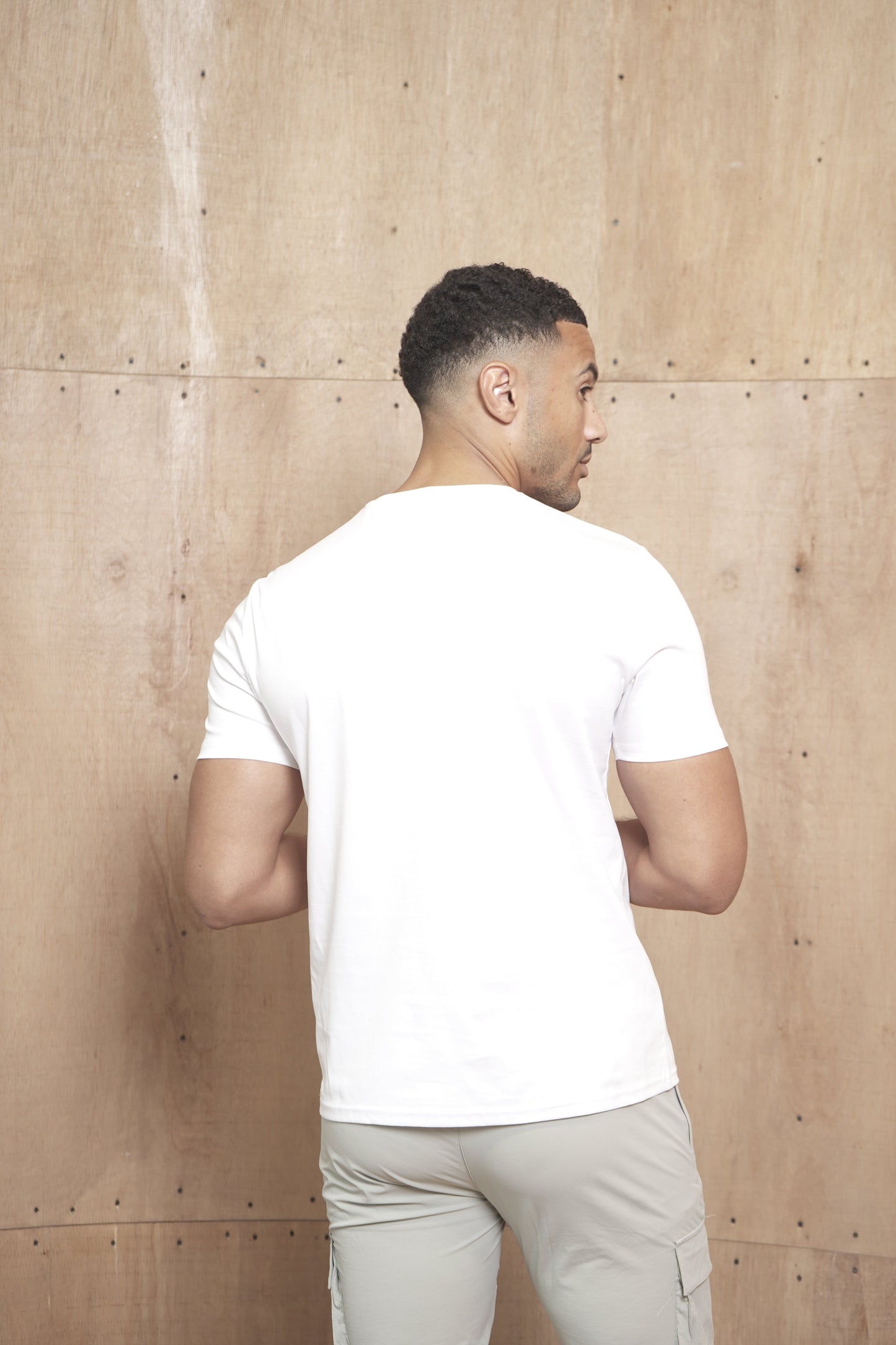 Capo Crew Neck Every Day Cotton T-Shirt - White
