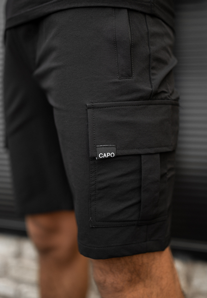 Capo UTILITY Cargo Short - Black